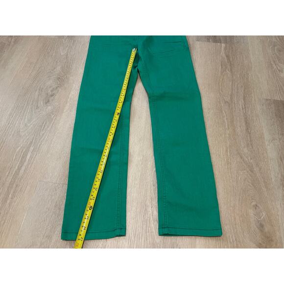 NWT United Colors of Benetton YOUTH Jeans Size XL/ 10-11 Years New Green - Picture 2 of 6